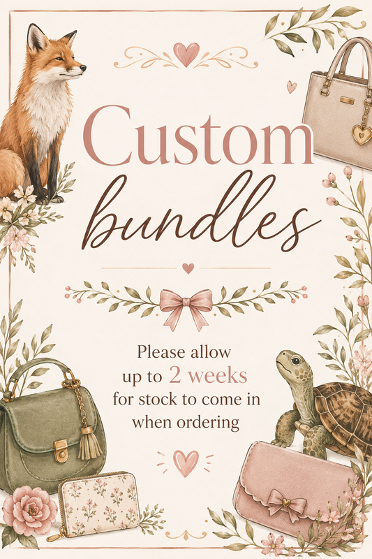 Custom bundles (please be aware - can take up to 2 weeks)